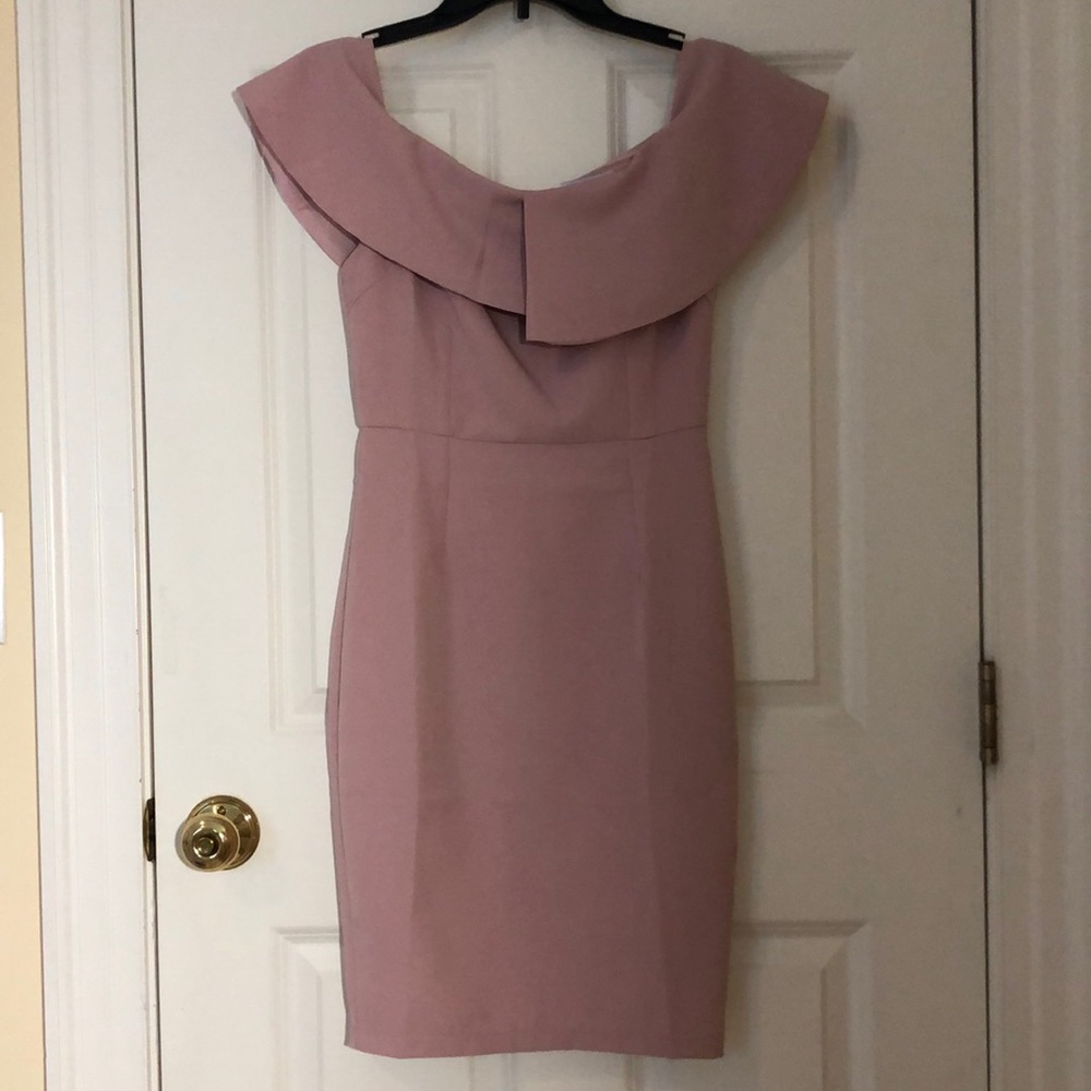 Baby pink dress